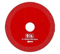 BYINGS 1pc 100/110mm Diamond Marble Saw Blade Ultra-Thin Saw Blade for Ceramic Tile Glass Cutting Disc Cutting Grinding Power Tool