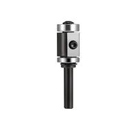 BYINGS 1PCS Milling Cutter 8/12/12.7mm Shank Wood Planer Bit Trimming Router Bit Carbide Insert for Woodworking Trimming Slotting Tools