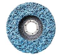 BYINGS 1PCS100/115/125mm Coral Disc Poly Strip Disc Diamond Grinding Wheel Flap Disc For Angle Grinder Paint Resist Removal Clean Abrasiv