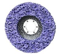 BYINGS 1PCS100/115/125mm Coral Disc Poly Strip Disc Diamond Grinding Wheel Flap Disc For Angle Grinder Paint Resist Removal Clean Abrasiv