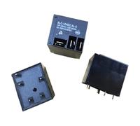 BYINGS 5pcs/lot T91 SLC-12VDC-SL-C Black Electrical Power Relay 30A 250VAC 5pin