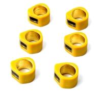 BYINGS 6PC Racing Variator Roller Weights 20x15mm 8g 10g 13g 15g 19g Compatible With EV150 RV180 HD200 Joyride125 Joymax125 125cc 200cc Scooter(20x15mm 8g)