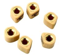 BYINGS 6PC Racing Variator Sliding Set 15x12mm 6g 6.5g 7g 8g Compatible With Amico50 Gulliver50 Rally50 Scarabeo50 CaroselloSR50cc Scooter(15x12mm 8g)