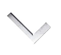BYINGS 80 * 50mm 125 * 80mm 160 * 100mm 200 * 125mm Bladed 90 Degree Angle Try Square Ruler Broadside Knife-Shaped Angle Blade Ruler Gauge Tool
