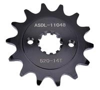 BYINGS Front Rear Sprockets 14T 43T Gear Compatible With CRM250 MD32 MD24 CRM250AR RP2 250cc Motorcycle 520 Chain Conversion Kit(Front only 14T)