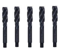 BYINGS M2-M24 Thread Tap Ti Coated Machine Plug Tap High Speed Metric Straight Flute Thread Screw Tap Hand Tools