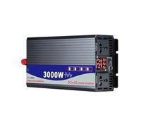 BYINGS Pure Sine Wave Inverter DC 12V 24V 48V 60V 72V to AC 110V 220V 3000W 4000W 5000W Power Solar C-ar Inverters Doule Digital Display(Peak 3000W,12V-220V(50HZ))