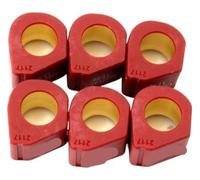 BYINGS Racing Variator Roller Weights 21x17mm 9g 11.5g 13g 14g Compatible With GTS250 GTS300 GTV Granturismo125 Vespa125cc 200cc 250cc 300cc(21x17mm 11.5g)