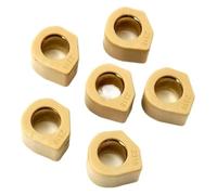 BYINGS Racing Variator Roller Weights 23x18mm 19.2g 20g Compatible With SH300 Forza300 Foresight250 Jazz250 NSS250 SHForza300cc Scooter(23x18mm 19.2g)