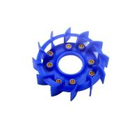 BYINGS Scooter Cooling Fan Racing Compatible With ATM50 CY50 Evo50 Speed50 Thunder50 Zummer50 4-Stroke(Blue)