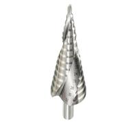 BYINGS Step Drill Bit 1pc 4-32mm Pagoda Drill Hexagon Screw Drill Core Drilling Tool High Speed Spiral Groove Wood Metal Hole Cutter