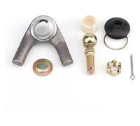 BYINGS Welding Swing Arm Ball Joint Kit M10 Compatible With 50cc 70cc 90cc 110cc 125cc 150cc ATV UTV Go Kart Buggy 1Set