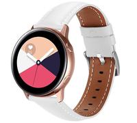 BYISYUE Leather Watch Strap for Ticwatch E / E3 / GTH, 20mm Sport Replacement Band for Coros Pace 2 / Apex 2 / Apex 42mm