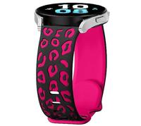 BYISYUE Leopard Replacement Band for Amazfit Bip 6/5 Unity/Stratos 3/2/2S/Pace, 22mm Silicone Sport Watch Strap for Amazfit GTR 47mm/GTR 4/3/3 Pro/2/Balance 46mm/Balance 2