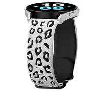 BYISYUE Leopard Replacement Band for Amazfit GTR Mini/GTR 42mm/GTS 4/4 Mini/3/2/2e/2Mini, 20mm Silicone Sport Watch Strap for Amazfit Bip 3/3 Pro/S/S Lite/U/U Pro/Active/Active 2