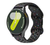 BYISYUE Sport Watch Strap for Amazfit GTR Mini/GTR 42mm/GTS 4/4 Mini/3/2/2e/2Mini, 20mm Breathable Silicone Replacement Band for Amazfit Bip 3/3 Pro/S/S Lite/U/U Pro/Active 3/Active 2