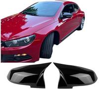byjgs Car Outside Reverse Mirror Cover Cap for VW Scirocco Line R32 2009-2017, Wing Door Side Mirrors Housing Shell Replacement Mirror Protectors Guards Covers