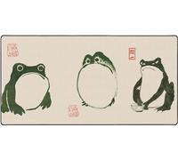 BYJUMB MPCO Ukiyo-E Frog Large Size Gaming WFH Mousepad Full Desk (Frog, DuraGlyde Fabric (Large (36" x 17"))