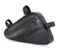 Byking Bike Bag, Cycling Waterproof Bike Frame Bags, Ebike Battery Bag Strap-On Saddle Pouch Panniers Storage Tube Bicycle Pouch for MTB, Road and Hybrid Bikes. Phone, Wallet Tool Cycle Storage Sack.