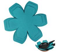 BYKITCHEN Pot Protectors - Thicker & Larger Pads, Set of 6, 3 Sizes, Separators for Non-Stick Pans, Saucepans & Frying Pans