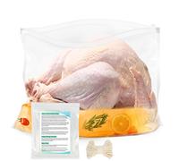 BYKITCHEN Turkey Brining Bag 2PCS Thickened Extra Large 55 x 66cm Turkey Br