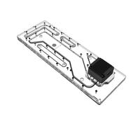 Bykski Distro Plate for LIAN LI O11 Dynamic XL- PMMA w/ 5v Addressable RGB(RBW) (RGV-LAN-O11XL-P-K) - DDC Pump with Armor