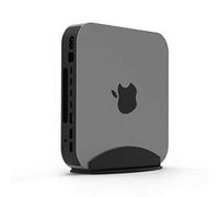 Bylitco Desktop Stand for Mac Mini 2010-2023,M1/M2,Vertical Holder,Perfect for Desk Organization and Heat Dissipation，Soft Cushioned Protection, Space-Saving Design- Black