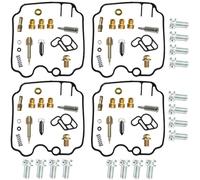 BYLKFC Carburetor Rebuild Fixing Kit Carburetor Repair Kit For XJ400S 4BP Diversion 1992 1993 XJ 400 XJ400 S 400S Motorcycle Carb Rebuild Float Plunger Diaphragm Parts Replace(SET 2)