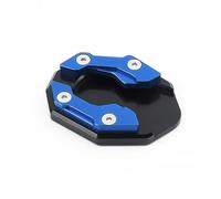 BYLKFC Foot Side Stand Extension Motorcycle Side Stand Plate For HO&NDA For Forza 350 Adv350 Nss350 Kickstand Pad Plate Support,Extension Foot Side Stand Enlarger(Blue 1)