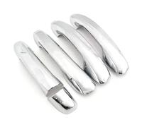 BYLKFC Outer Side Door Handle Protective Covers Car Door Handle Cover Trim for CLA GLC GLB A C E Class C-Class E-Class Silver Decoration Covers Protection Shell Accessories Auto(Silver 1)