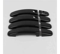BYLKFC Outer Side Door Handle Protective Covers Car Exterior Door Handle Cover Trim for Falcon FG FGX G6E XR6 XR8 XT 2009 2010 2011-2015 2016 Decoration Protection Shell Auto(Black 1)