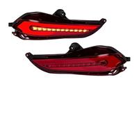 BYLKFC Stop Signal Lights Car Rear Bumper Light For For Yaris 2017 2018 2019 For Vios LED Tail Brake Warning Dynamic Turn Signals Tail Bumper Parking Lamps