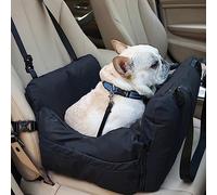 Bylphy Dog Car Seat for Small Dog Cat, 3 in1 Puppy Booster Seat Detachable Pet Travel Carrier Bed with Clip-on Safety Leash and Storage Pocket, Waterproof Dog Car Safety Seats
