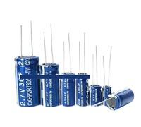 BYLSAGWHT 2PCS Electrolytic capacitor R-type 2.7V1F 8X12MM