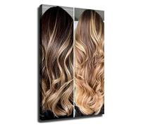 BYLSAGWHT Hair Style Reference Chart for Women Salon Consultation Tool Wall-Art for Professional Stylist Station and Salon Decor(Unframed,12x18inch(30x45cm))