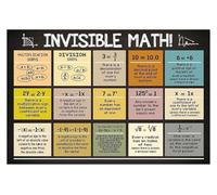 BYLSAGWHT Metal Tin Sign For Math Classroom Formulas And Concepts Reference Algebra Geometry Calculus Chart Educational Study Aid For Middle High School 8 X 12 in