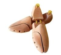 BYLYUIVN Shoe tree 1 Pair Wood Adjustable Shoe Trees For Men Women Spring Solid Shoe Support Metal Knob Shoe Tree Shaping Shoe's Stretcher Shaper(EU SIZE 35-36)