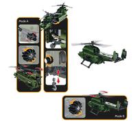 Bym 2 In 1 Helicopter Construction Game 393 Pieces