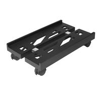 BYMECOST Adjustable Computer Tower Stand, PC Stand Mobile CPU Stand with 4 Rolling Caster Wheels Fits Most PC Under Desk, Ventilated Under Desk PC Tower Holder for Office,Gamers