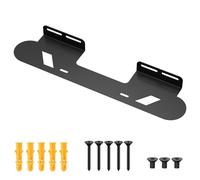 BYMECOST Soundbar Mount for Sonos Beam, Heavy Duty Wall Mount Bracket Compatible with Gen 1 & Gen 2, Sonos Beam Sound Bar Mounting Bracket Under TV or Above TV for Space Saving, Black