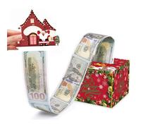 Bymivofun Christmas Money Box for Cash Gift Pull Surprise Gifts Box for Cash, DIY Pull Out Happy Birthday Card, for Xmas Funny Party Valentine's Day Wedding Anniversary