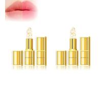 Bymolia Color Changing Lipstick, Bimolia Lip Stick Transparent, By Molia Gold Crystal Color Changing Lip Stick, Moisturizing Glossy Shine Lip Gloss (2 PCS)