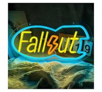 BYNGQW Hanging Art Neon Signs Fallouts Neon Sign USB Dimmer Switch LED Light for Man Cave Bedroom Game Room Decor 19.6cm×40cm