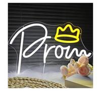 BYNGQW Hanging Art Neon Signs Prom Neon Sign for Wall Decor Dimmable Light for Pub Graduation Party Backdrop Room USB Powered Night Lamp 40cm×25.2cm
