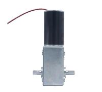 ByNGSDCC 5882-45zy Dual Shaft Worm Gear DC Self-Locking Geared Motor Bracket and Pwm Positive and Reverse Governor Controller Drive(MR Bracket Regulator,30RPM)