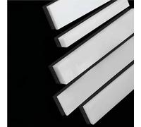 ByNGSDCC High-Strength White Nylon Sheet - 1 Meter Long, 120mm Wide, 2-10mm Thickness for Machining, DIY,1pc(4mm)