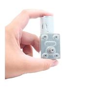 ByNGSDCC JGY-370 12V/24V DC Worm Gear Motor High Torque Engine Mini Reducer Self-Locking for DIY Geared 1PCS(6RPM,12V)