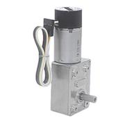 ByNGSDCC JGY-370 Turbo Worm Gear Motor, Encoder Tachometer, DC6V 12V 24V High Torque Low Speed Self-Locking JGY-370GB 1PCS(40RPM,24V)