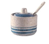 ByNGSDCC Sugar Container for Coffee Breakfast Afternoon Tea,Ceramic Bowl, Japanese Mini Pot, Spice Jar, for Bar Countertop-g-70ML(H)