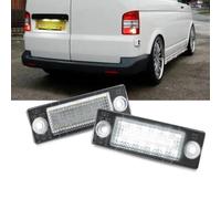 Bynome LED License Number Plate Light Lamps 2835 SMD with Canbus Error Free For V-W Caddy Golf J-etta P-assat 3C B6 T5 7H 7J T-ouran 1T1 1T2 1T3 T6